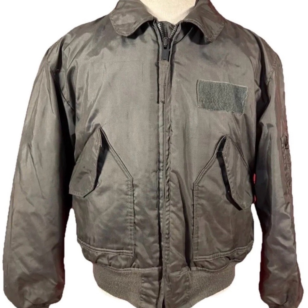 VTG CWU-45/P Flight Jacket Nomex Lancer Clothing Corp Lt Colonel Rank L Fire